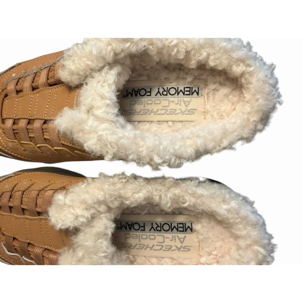 Skechers Women's D'Lites Comfy Step Slip-On Sneaker Style 149783 Sz 6.5 Chestnut